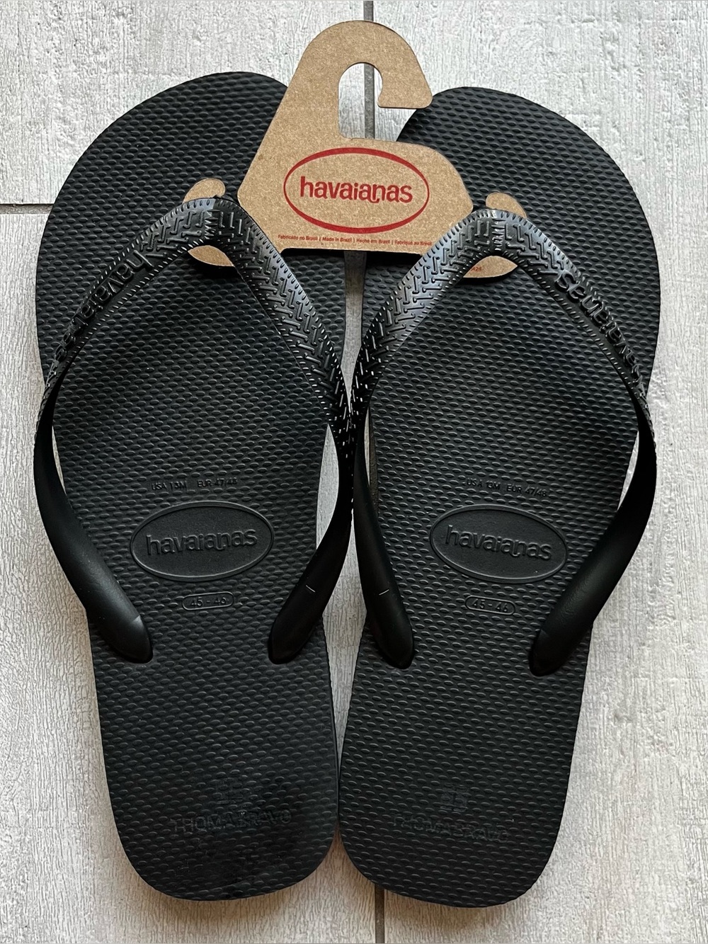 Havaianas Classic Black Sandals